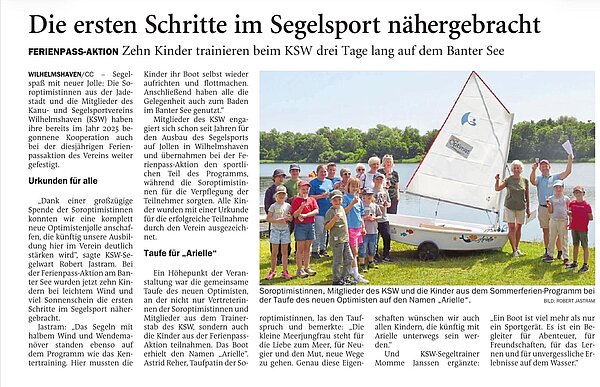 Presseartikel zur News